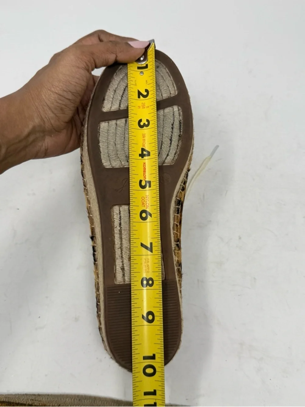 J. Crew Espadrille sneakers leopard calf hair Casual Comfort Women’s US 8.5